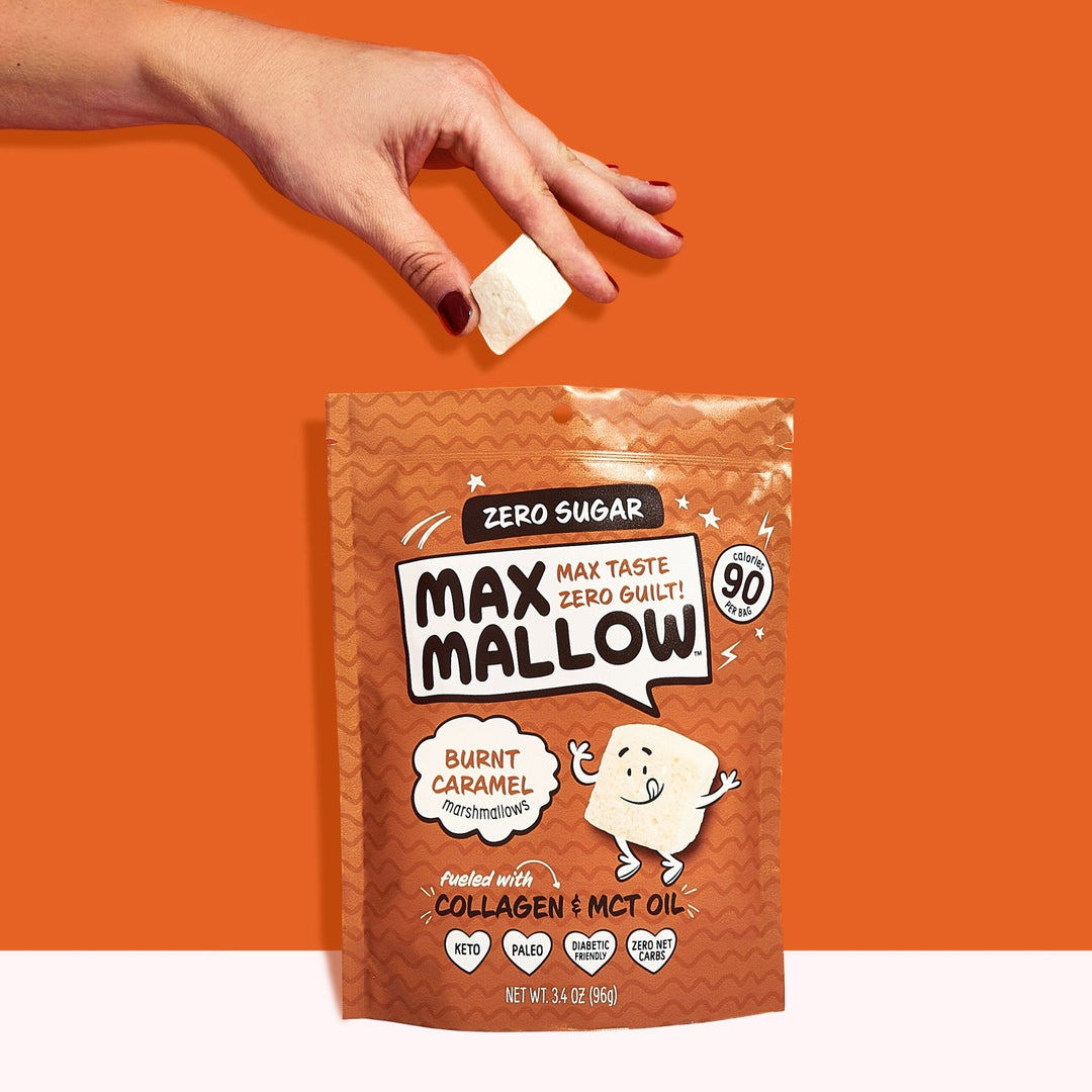 Picking up Max Mallow Sugar Free Burnt Caramel