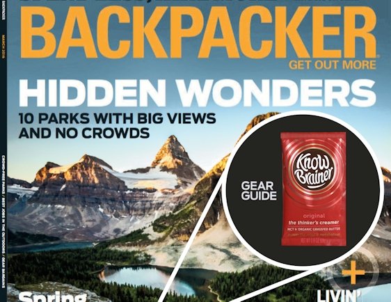 Backpacker Magazine - Max Sweets