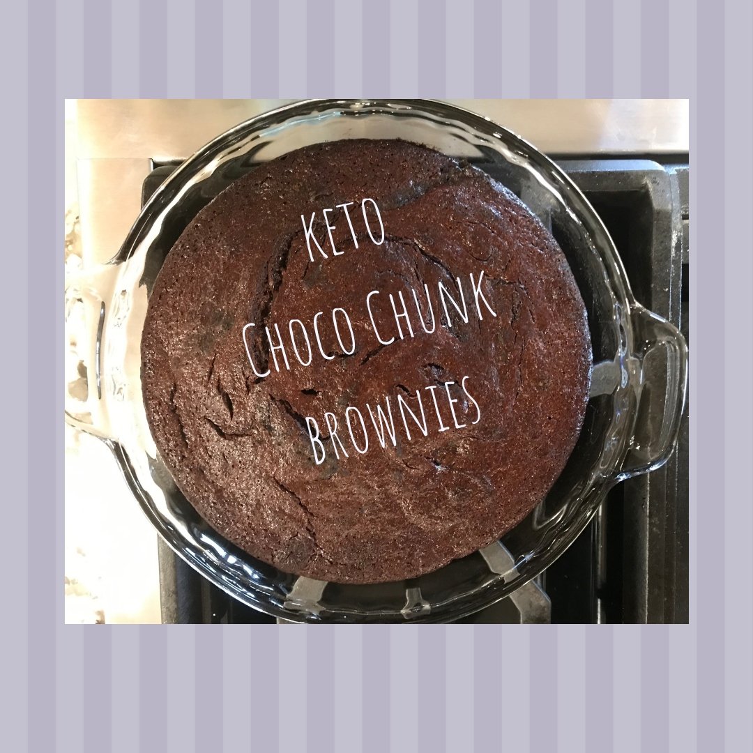 Keto Choco Chunk Brownie Recipe