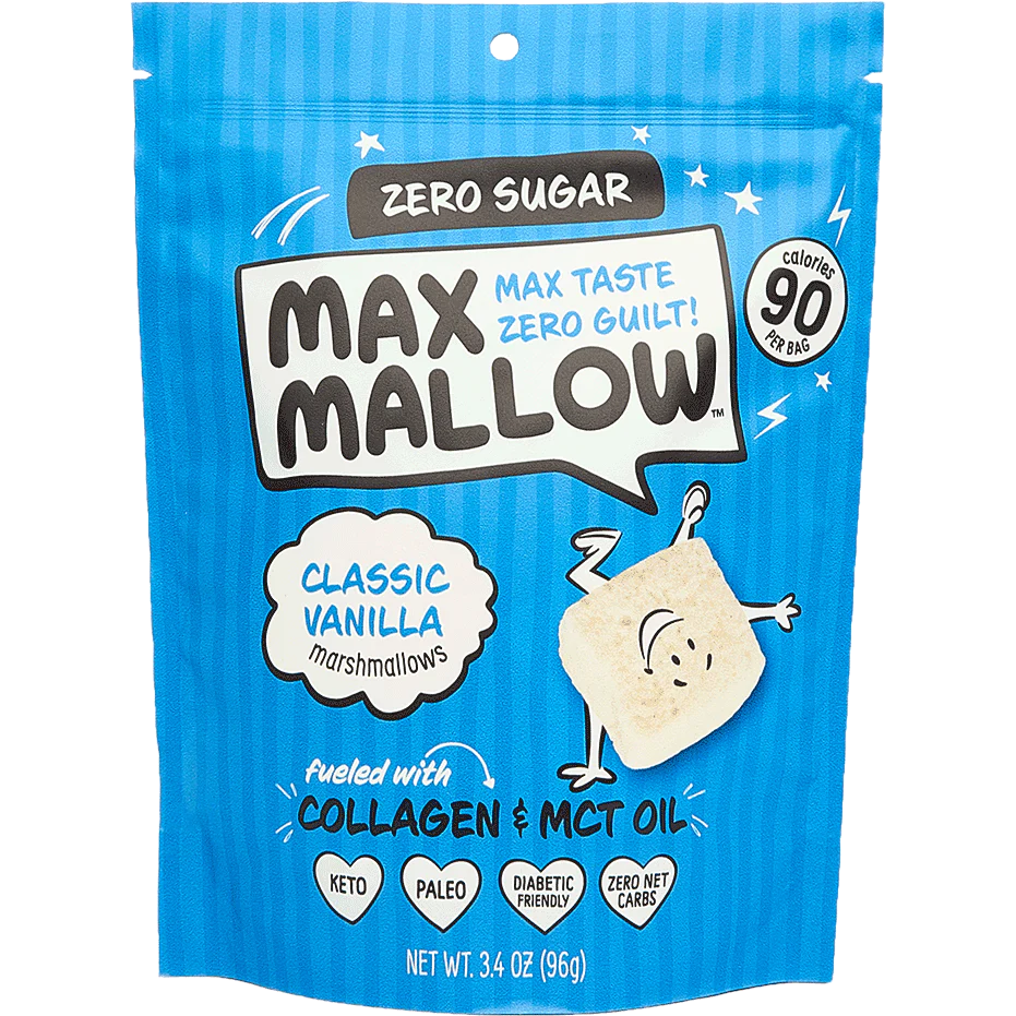 Classic Vanilla Sugar-Free Marshmallow - Max Sweets