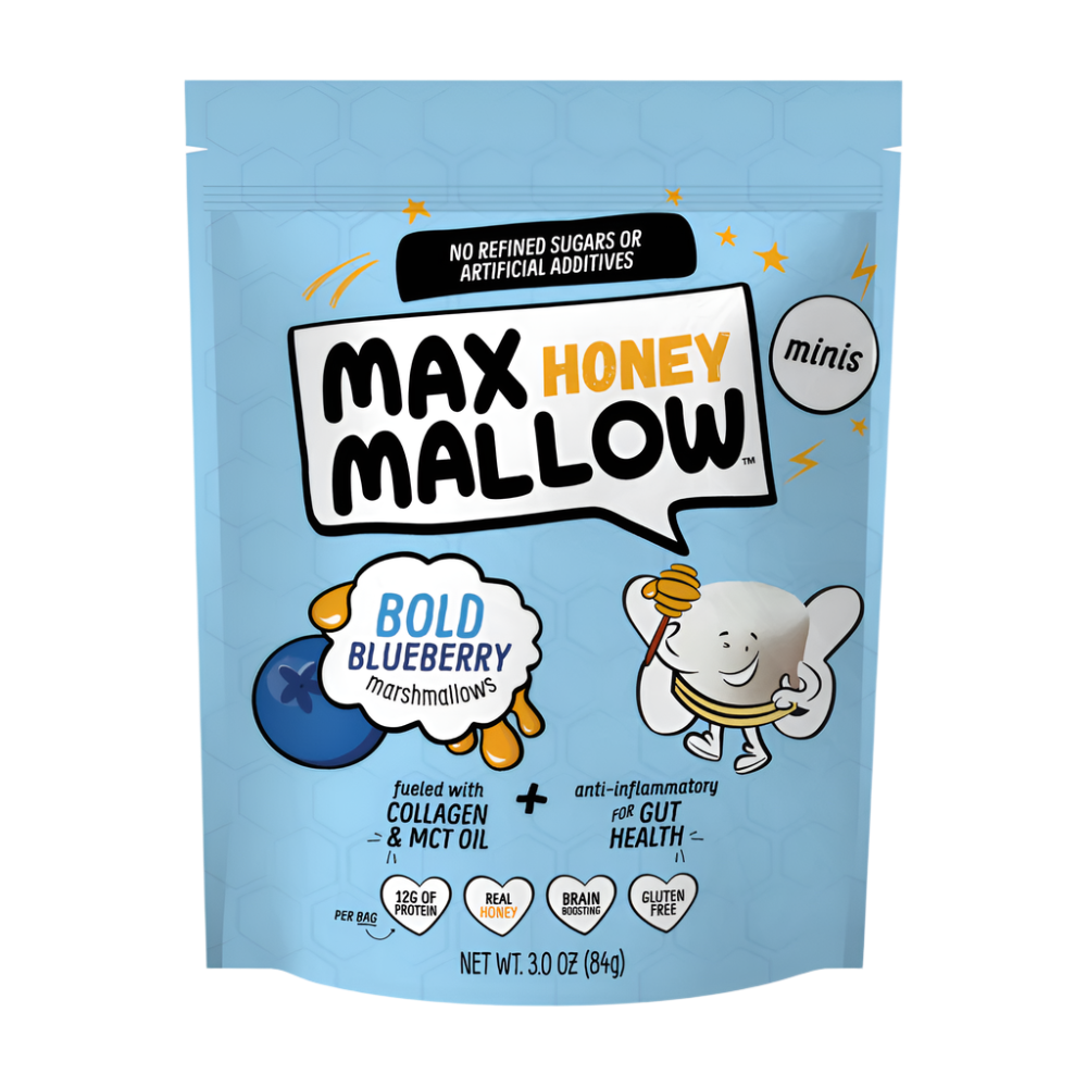 Bold Blueberry Mini Honey Marshmallow - Max Sweets
