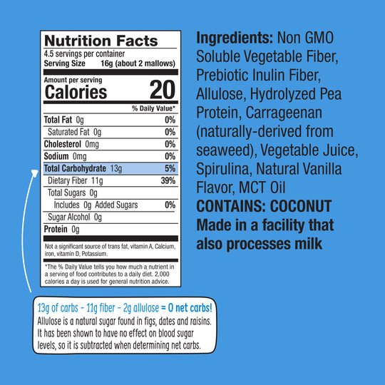 Vegan Classic Vanilla Marshmallows