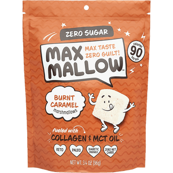 Max Mallow Sugar Free Burnt Caramel front view